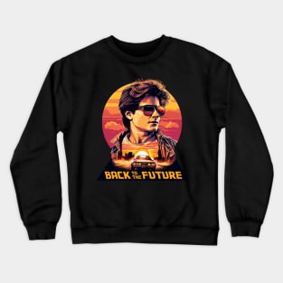 Marty's Time Machine Crewneck Sweatshirt